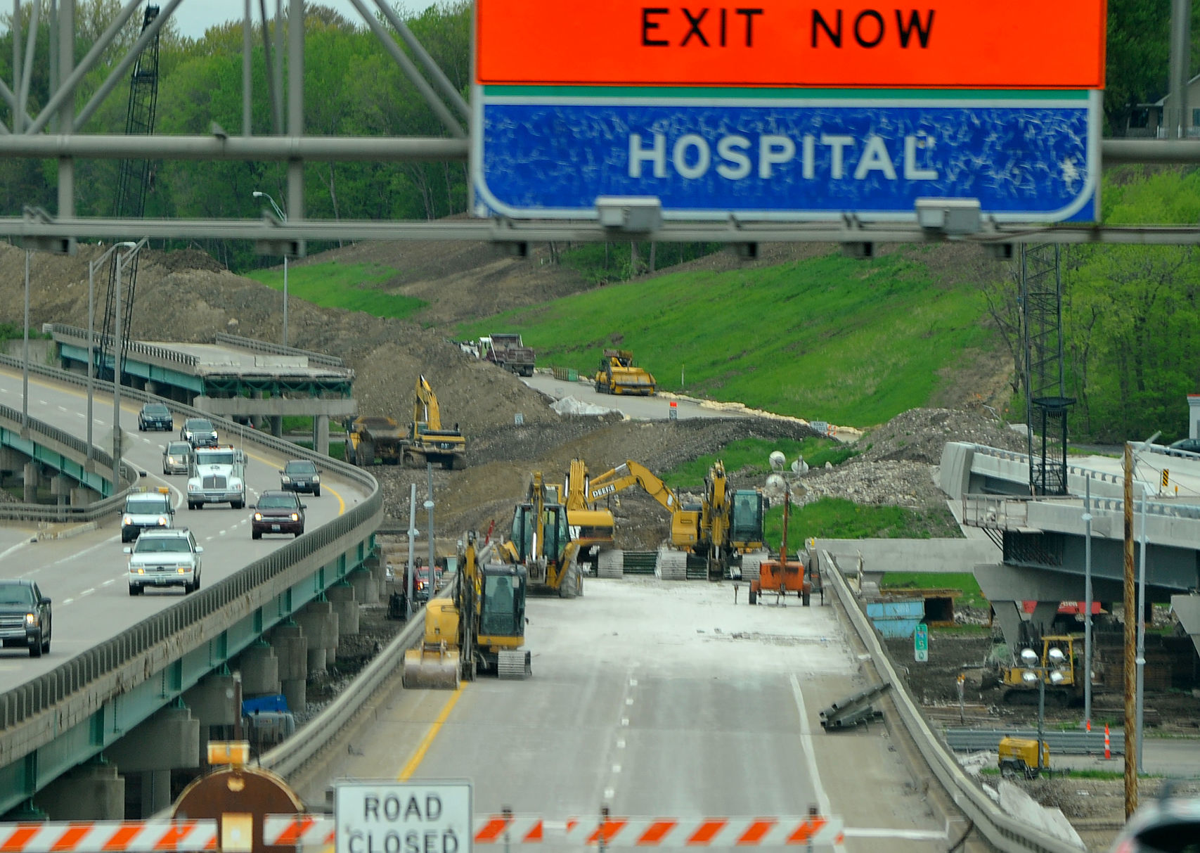 Interstate 74 bridge construction update